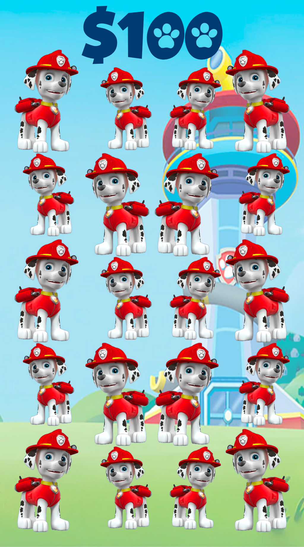 Paw Patrol - $1,000