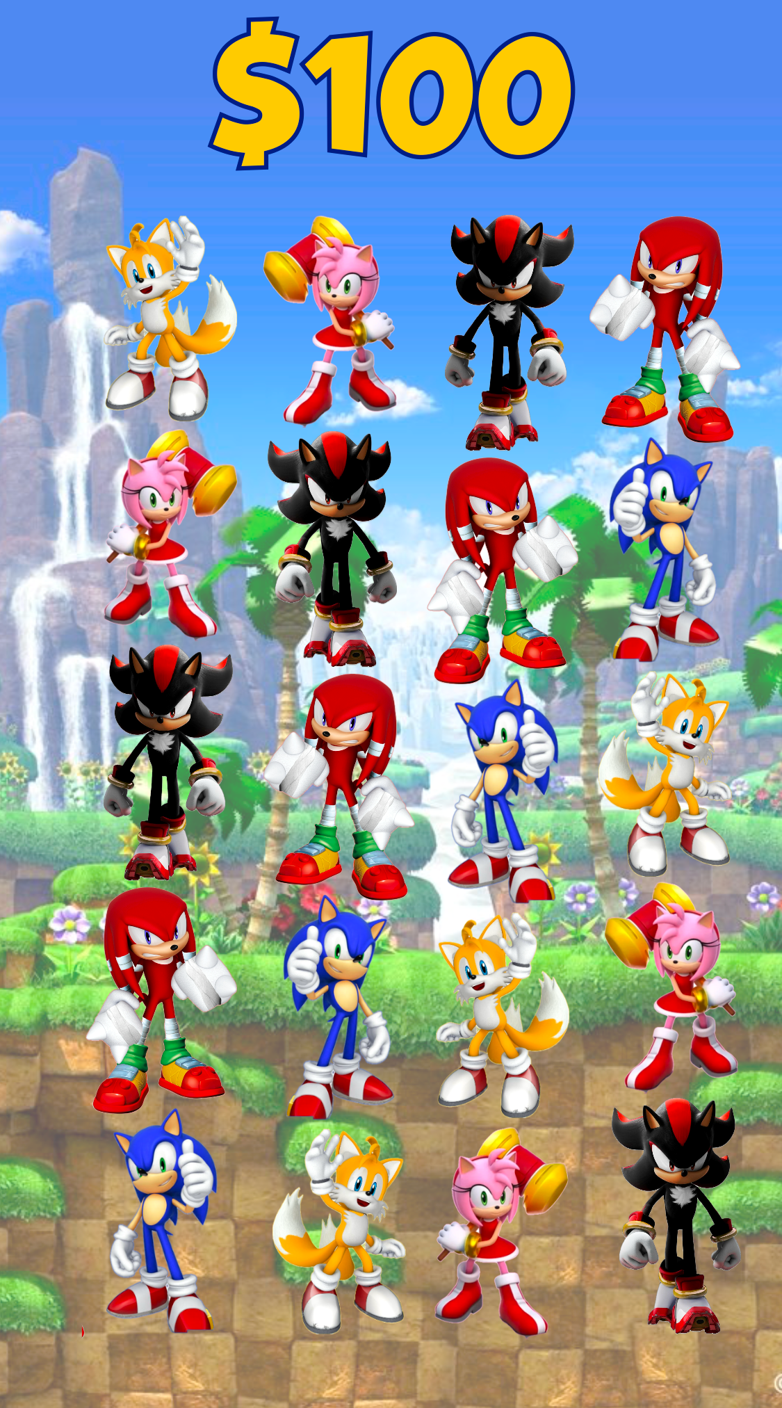 Sonic - $1,000