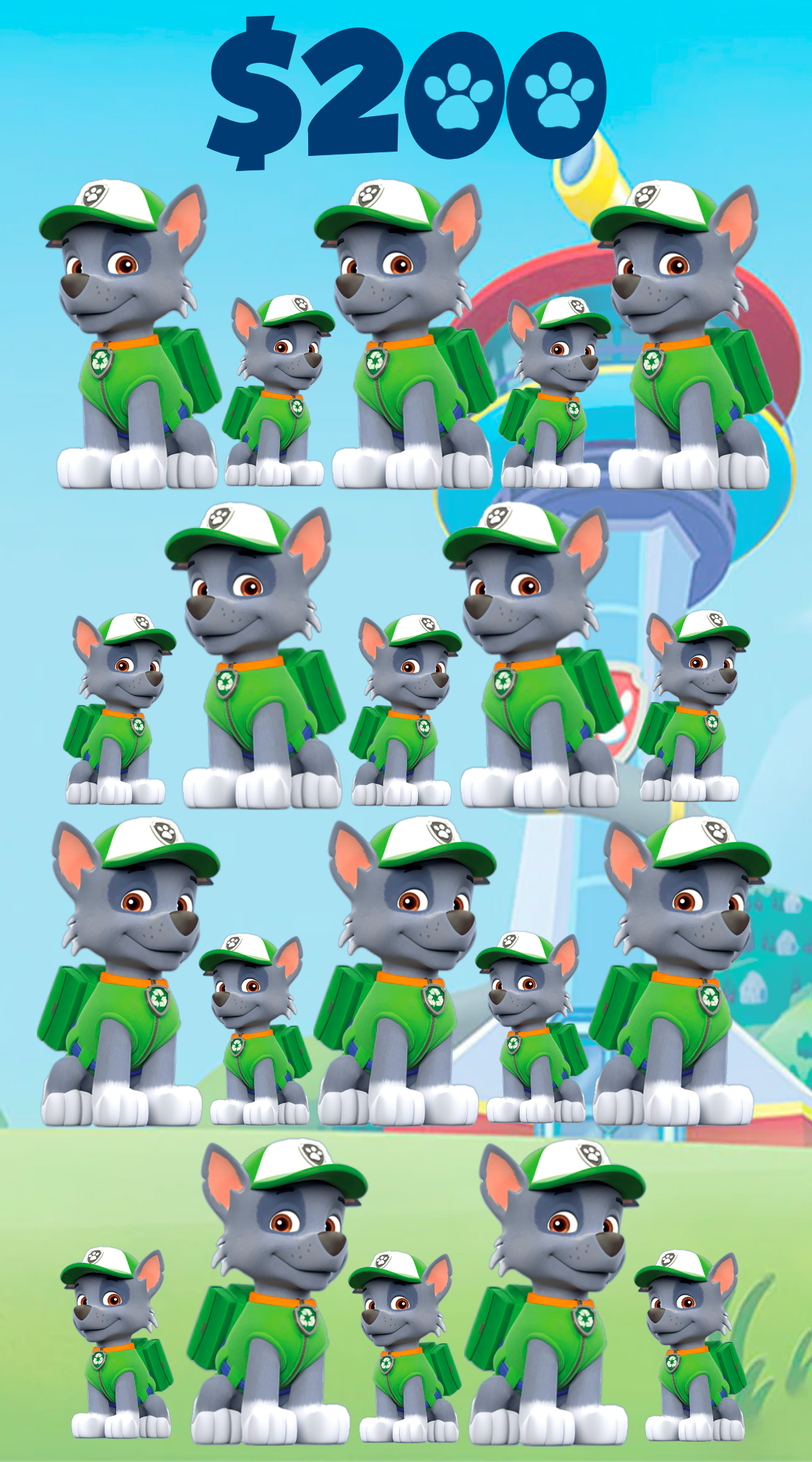 Paw Patrol - $1,000