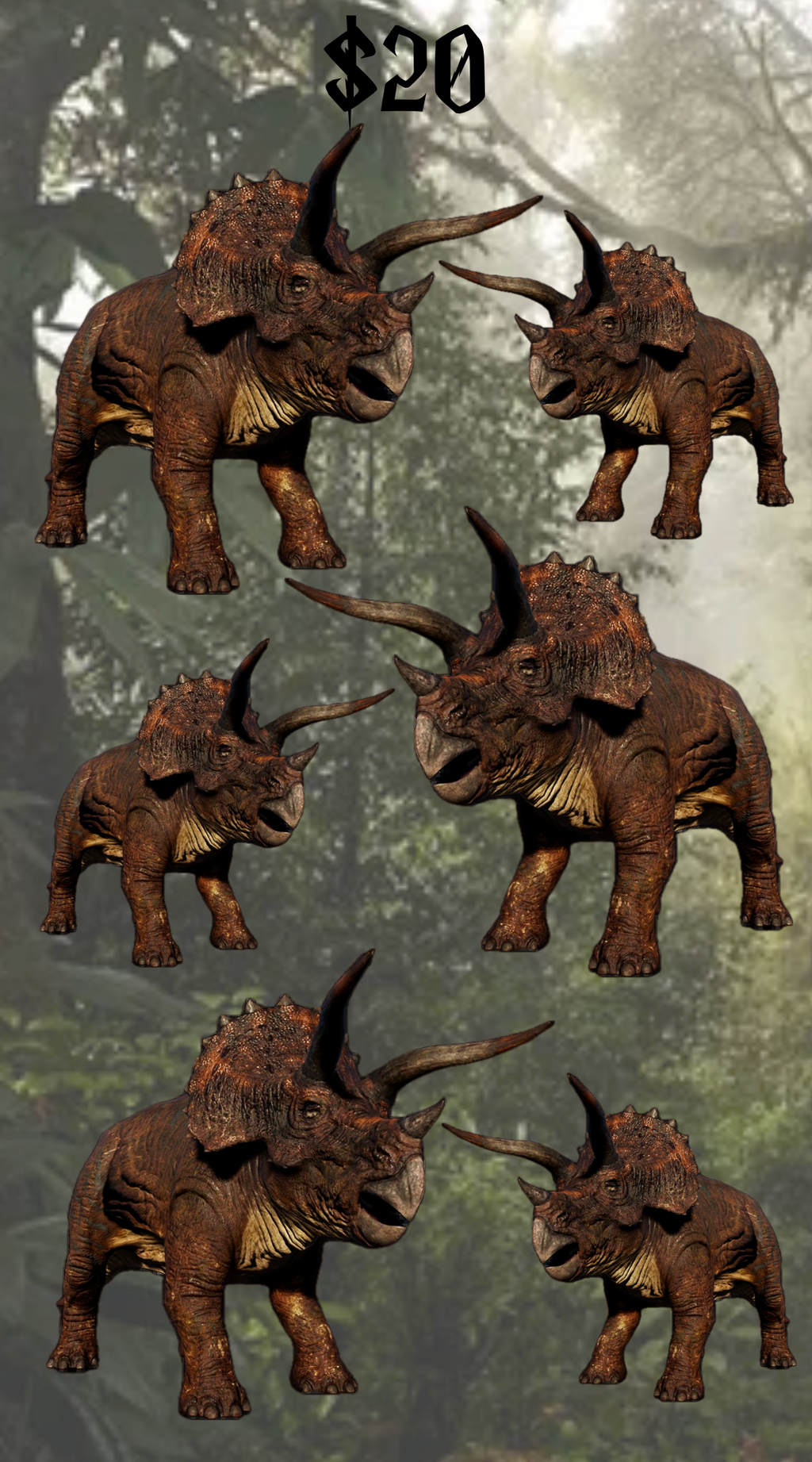 Real Dino - $1,000
