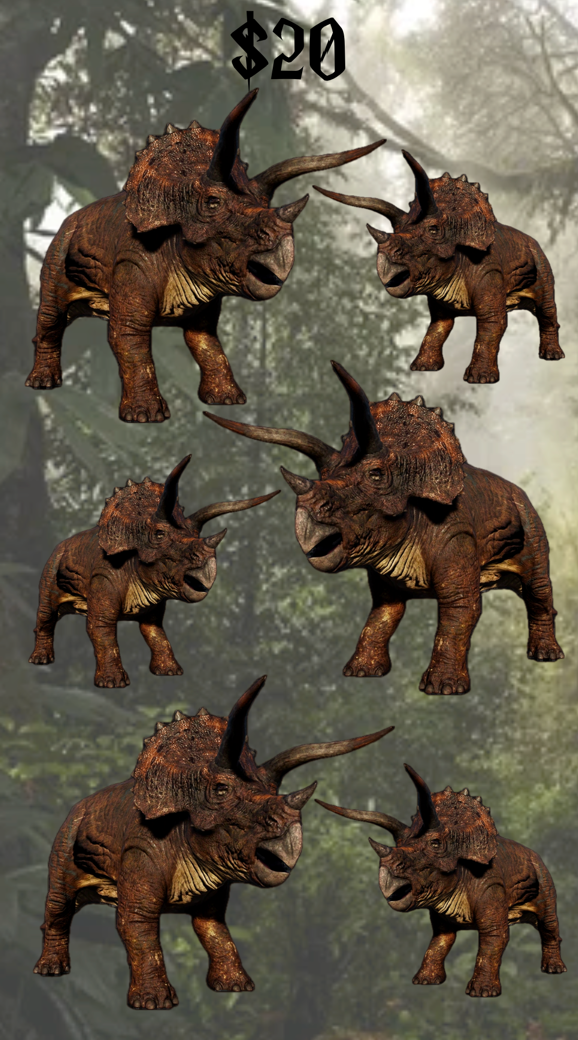 Real Dino - $1,000