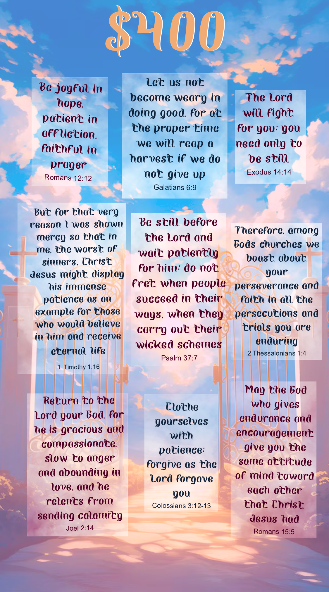 Scripture - $5,000