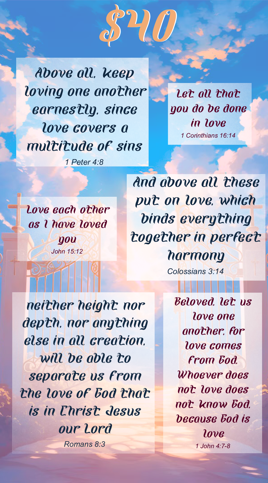 Scriptures - $12,000