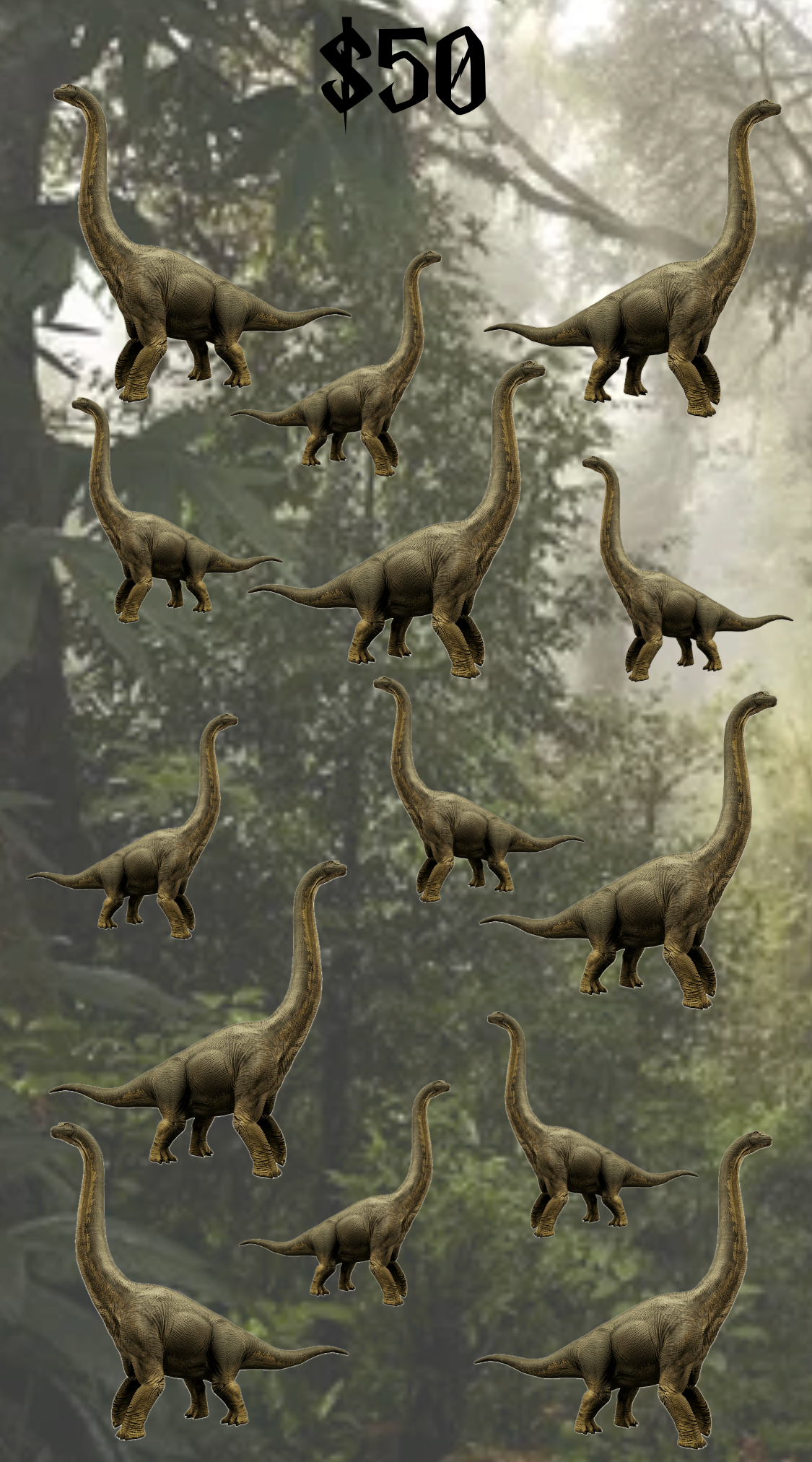 Real Dino - $1,000