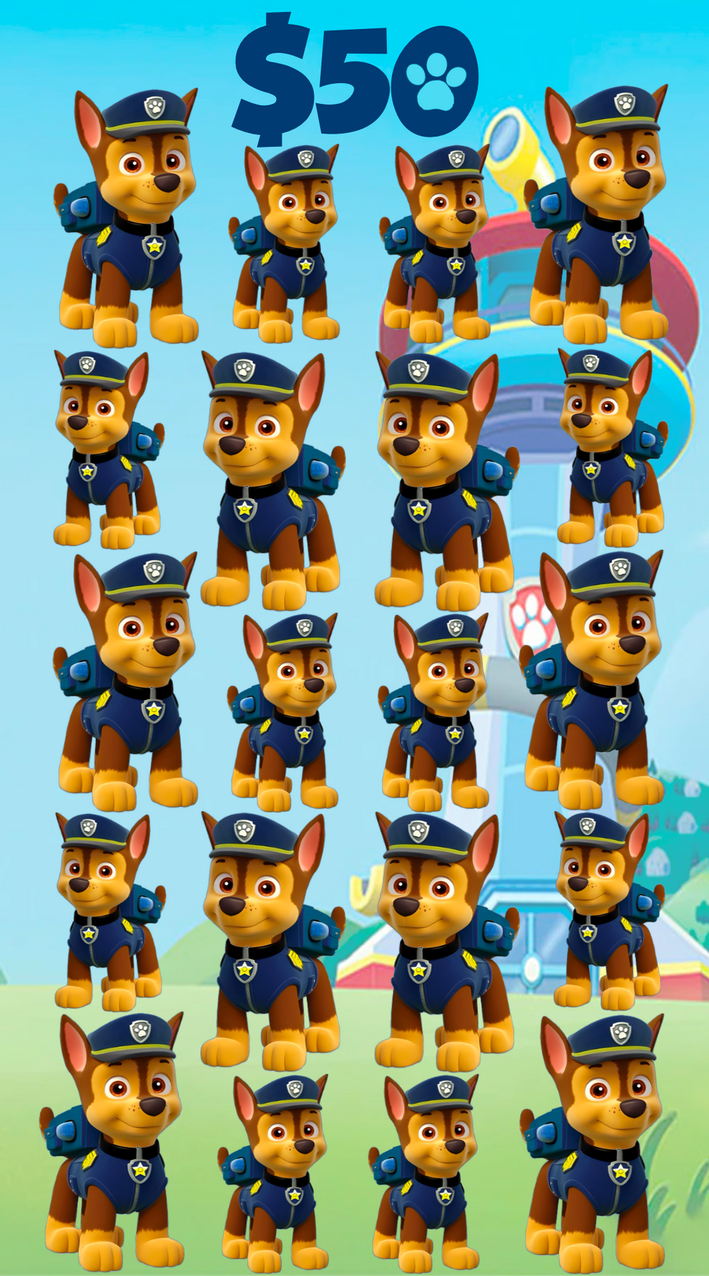Paw Patrol - $1,000