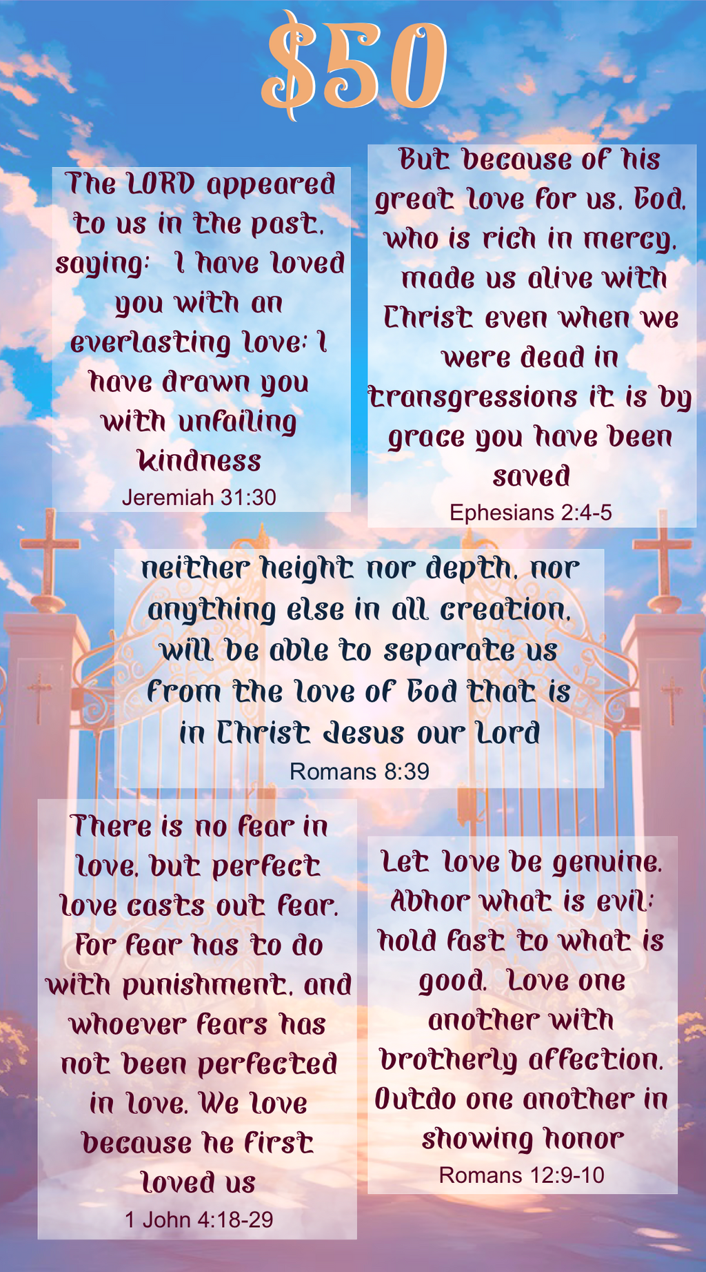 Scriptures - $12,000