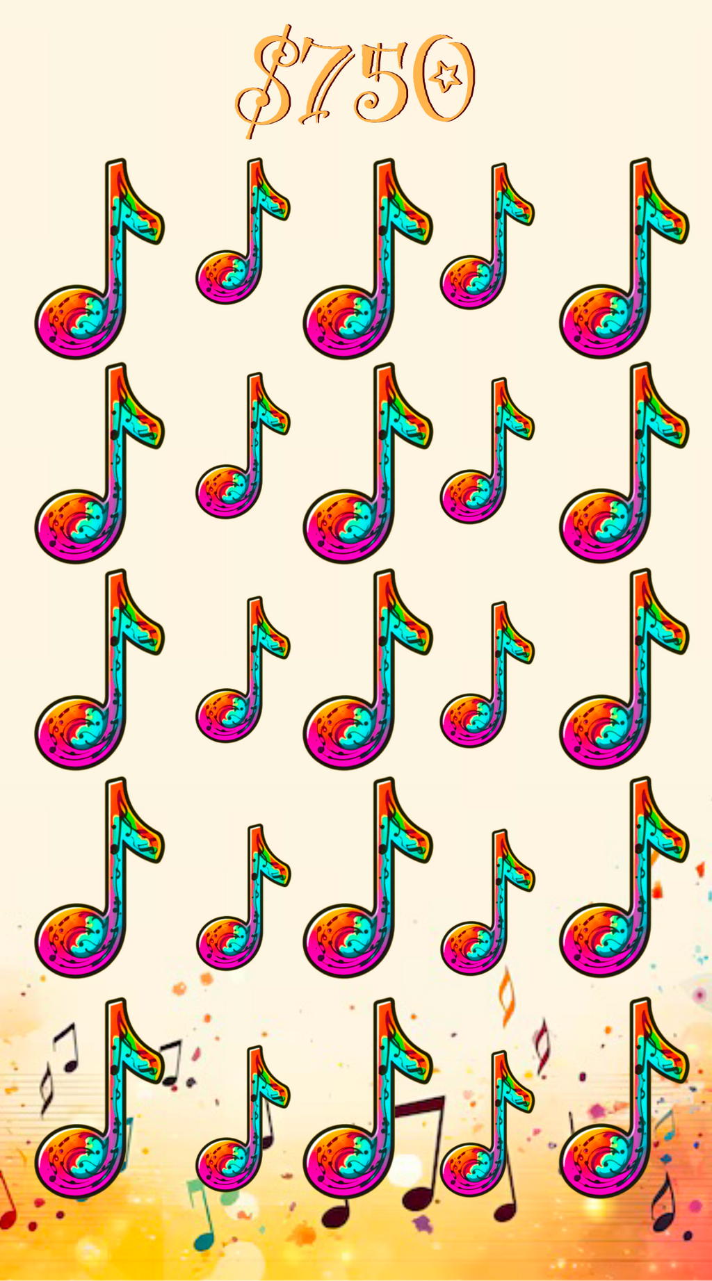 Music - $5,000