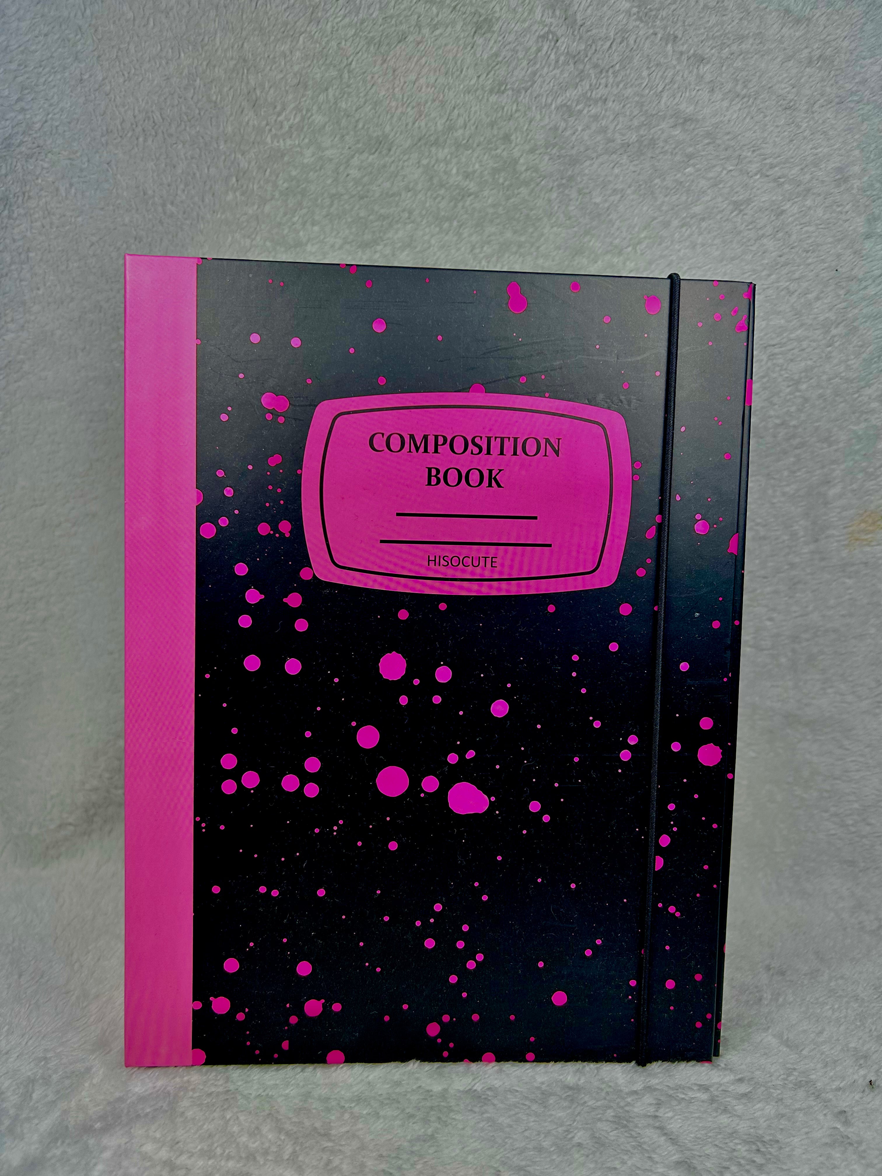 Black & Pink Splatter