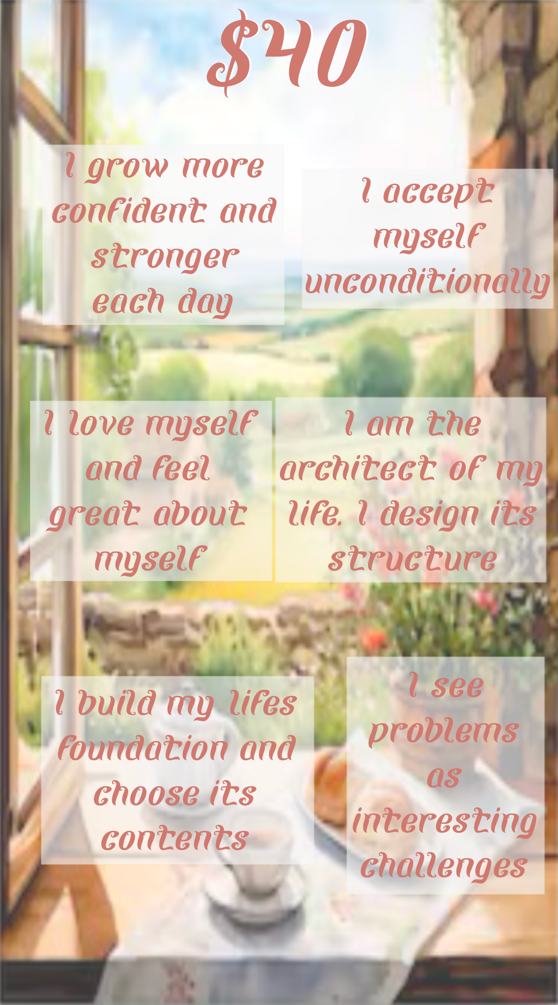 Positive Affirmations - $12,000