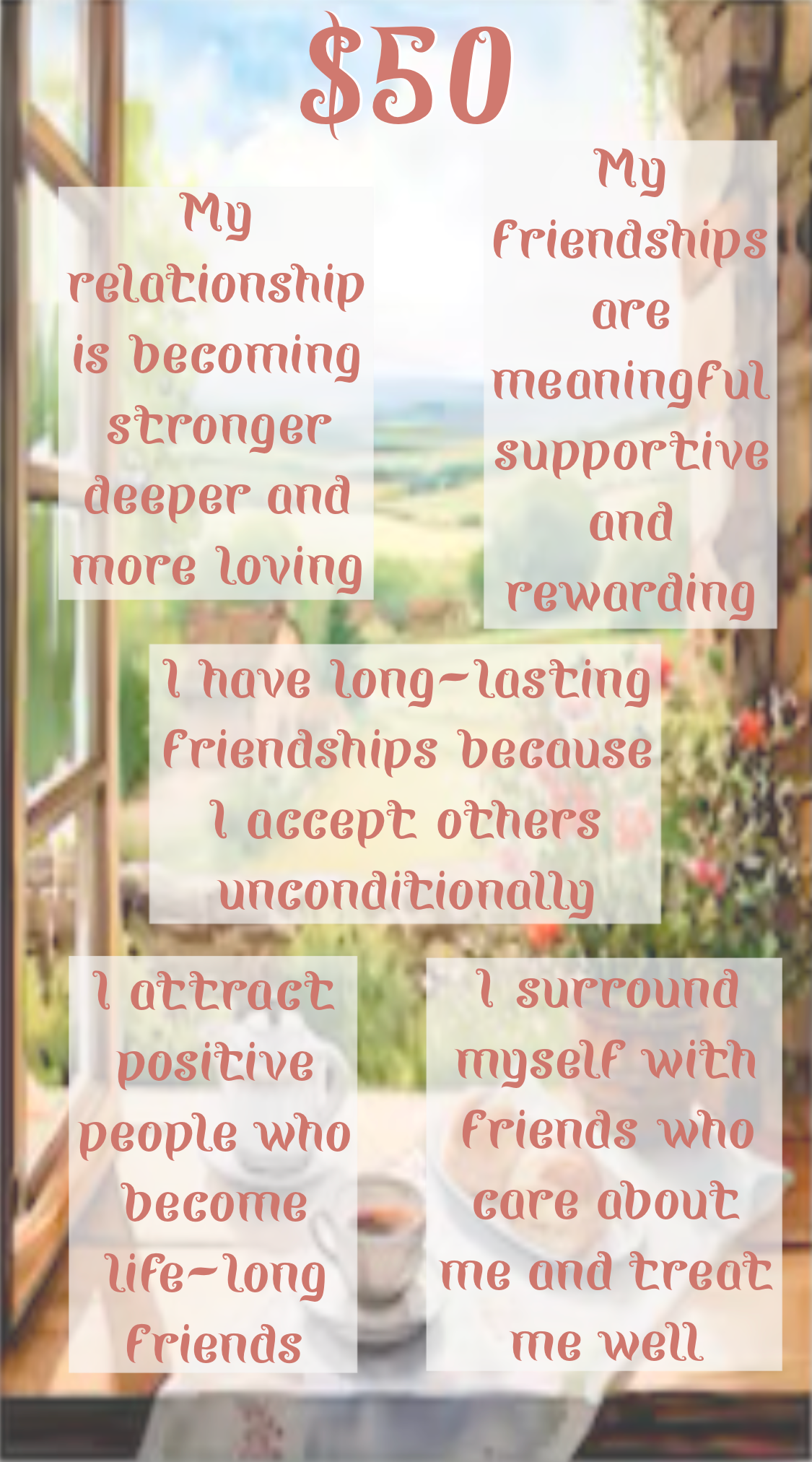 Positive Affirmations - $12,000